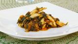 Cuttlefish with spinach