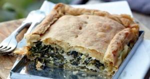 Wild amaranth pie 