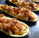 Stuffed courgettes