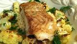 Cod with cauliflower