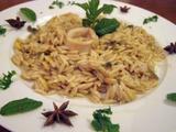 Cuttlefish with kritharaki pasta