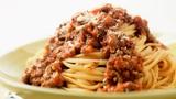 Minced beef with macaroni