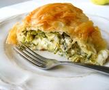 Courgette pie