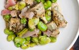 Artichokes with broad beans